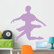 Ballet Silhouette Lavender Wall Decal