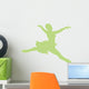 Green Grande Jette Ballerina Wall Decal