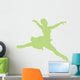 Green Grande Jette Ballerina Wall Decal