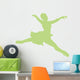 Green Grande Jette Ballerina Wall Decal