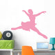 Pink Grande Jette Ballerina Wall Decal