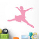 Pink Grande Jette Ballerina Wall Decal