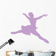 Purple Grande Jette Ballerina Wall Decal
