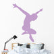 Ballet Silhouette Lavender Wall Decal
