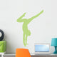 Lime Green Handstand Ballerina Wall Decal