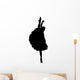 Black Splits Ballerina Wall Decal