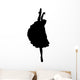 Black Splits Ballerina Wall Decal
