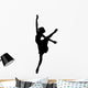 Black Ballet Silhouette Wall Decal