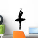 Black Ballet Silhouette Wall Decal