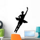 Black Assemble Ballerina Wall Decal