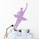 Purple Assemble Ballerina Dancer Wall Decal