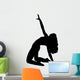 Black Ballet Silhouette Wall Decal