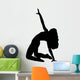 Black Ballet Silhouette Wall Decal