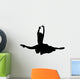 Black Ballet Silhouette Wall Decal