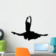 Black Ballet Silhouette Wall Decal