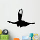 Black Ballet Silhouette Wall Decal