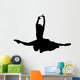 Black Ballet Silhouette Wall Decal