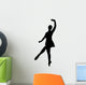 Black Ballet Silhouette Wall Decal