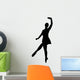 Black Ballet Silhouette Wall Decal