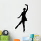 Black Ballet Silhouette Wall Decal