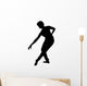 Black Ballet Silhouette Wall Decal
