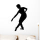 Black Ballet Silhouette Wall Decal
