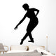 Black Ballet Silhouette Wall Decal