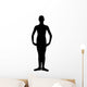 Black First Position Ballerina Wall Decal