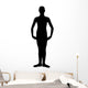 Black First Position Ballerina Wall Decal