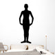 Black First Position Ballerina Wall Decal