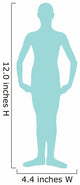 Blue First Position Ballerina Wall Decal