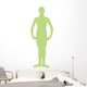 Green First Position Ballerina Wall Decal