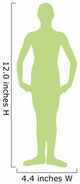 Green First Position Ballerina Wall Decal