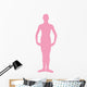 Pink First Position Ballerina Wall Decal