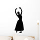 Black Ballet Silhouette Wall Decal
