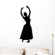 Black Ballet Silhouette Wall Decal