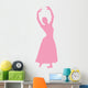 Ballet Silhouette Pink Wall Decal