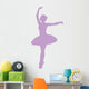 Ballet Silhouette Lavender Wall Decal