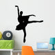 Ballet Silhouette Black Wall Decal