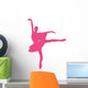 Hot Pink Tutu Ballerina Wall Decal