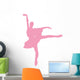 Pink Tutu Ballerina Wall Decal