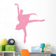 Pink Tutu Ballerina Wall Decal