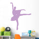Purple Tutu Ballerina Wall Decal