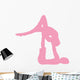 Pink Couple Dancing Ballet Wall Decal