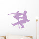 Ballet Silhouette Couples Lavender Wall Decal