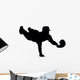 Baseball Silhouette Wall Decal