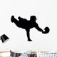 Baseball Silhouette Wall Decal