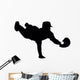 Baseball Silhouette Wall Decal