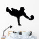 Baseball Silhouette Wall Decal