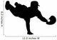 Baseball Silhouette Wall Decal